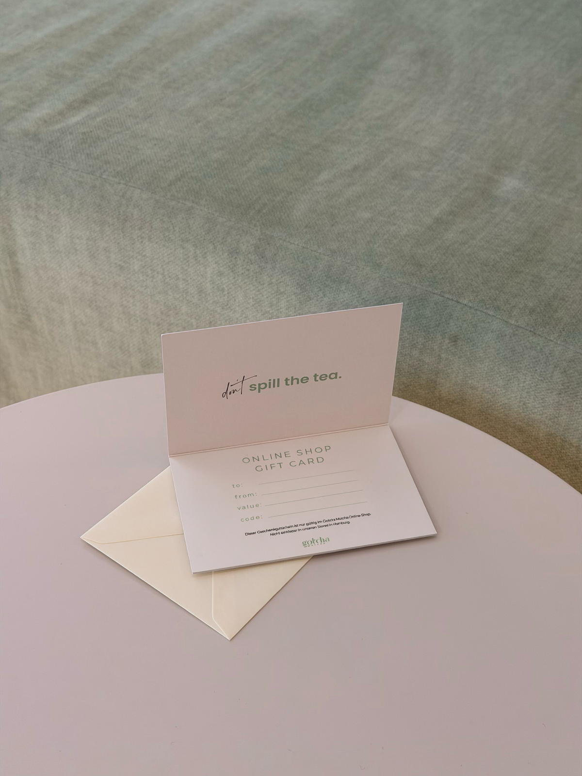 Online Shop Gift Card
