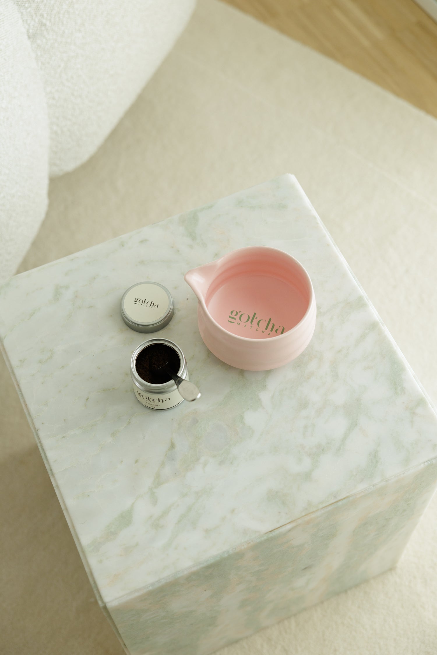 Hojicha Starter Set Pink